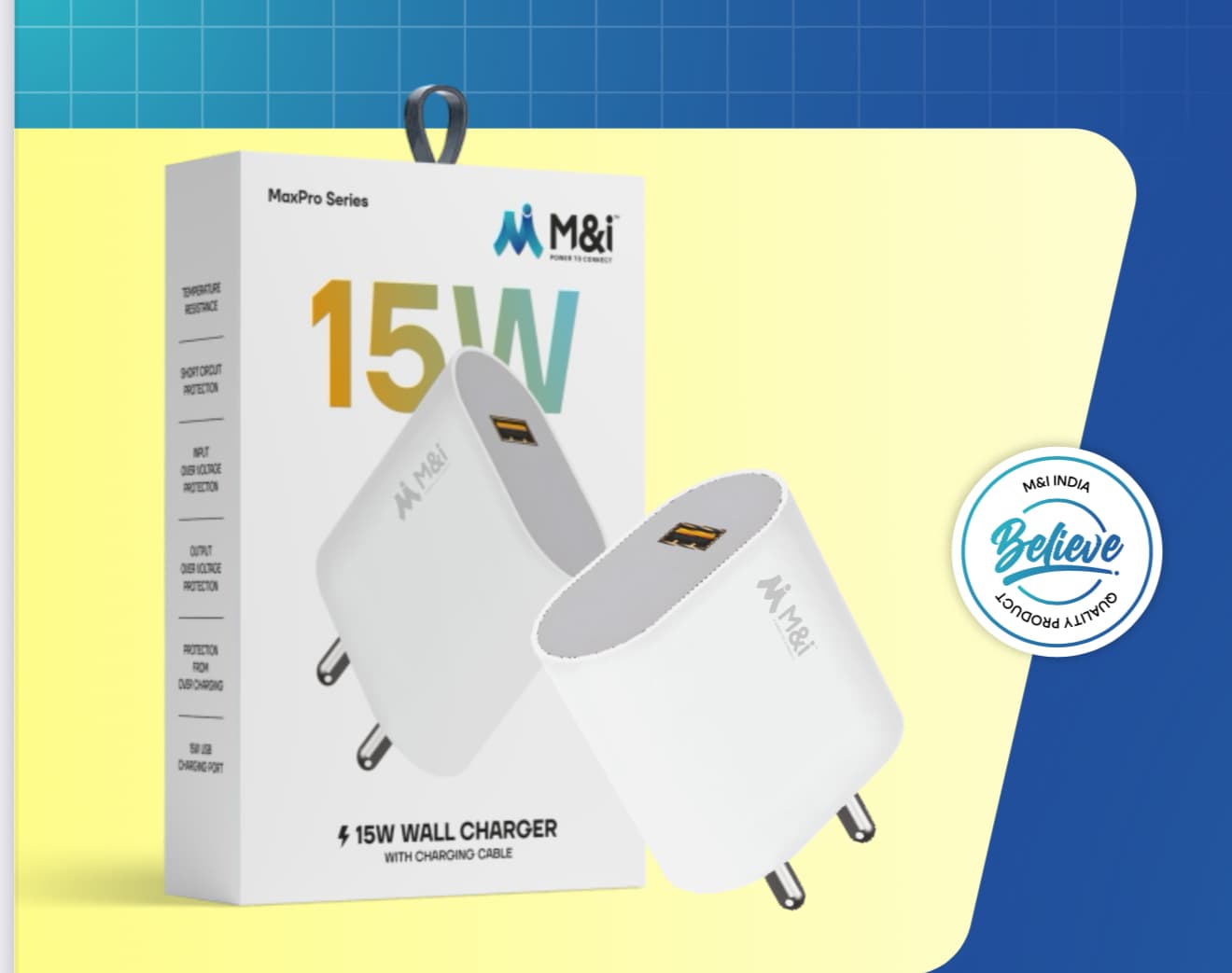 M&i 15W Charger Max Pro Series